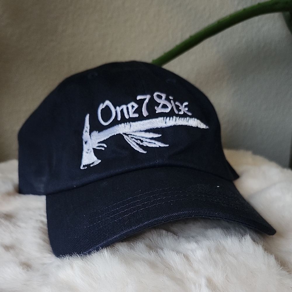 Navy Blue One7Six Hat